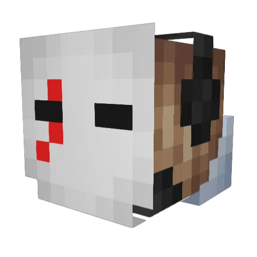 KAMUSss Minecraft avatar head, 3D render