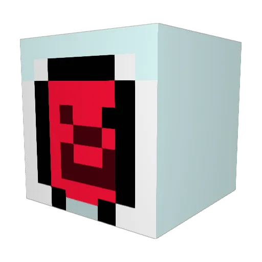 KANIMARU2525 Minecraft avatar head, 3D render