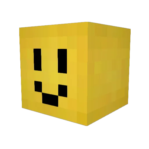 KANO0522 Minecraft avatar head, 3D render