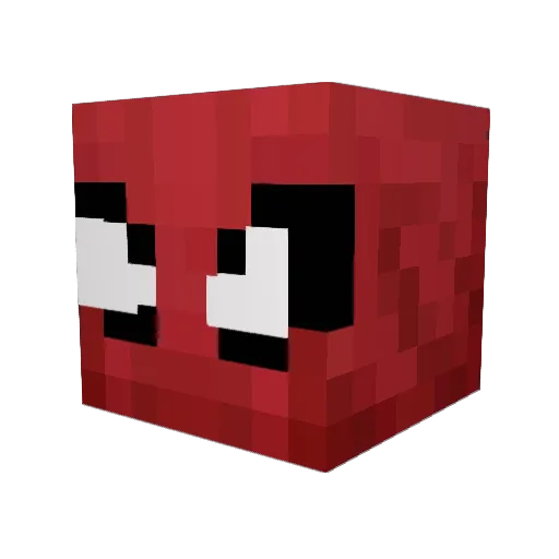 KARAH9N Minecraft avatar head, 3D render