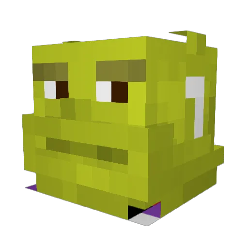 KAREN_2324 Minecraft avatar head, 3D render