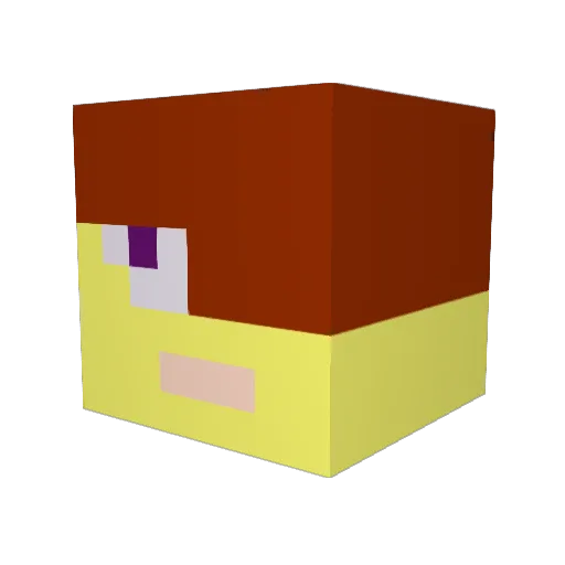 KARLYTO91 Minecraft avatar head, 3D render
