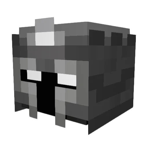 KASEY_7 Minecraft avatar head, 3D render