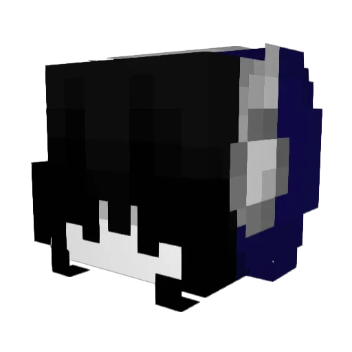 KATRINNA_ Minecraft avatar head, 3D render