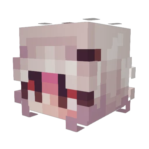 KATYLCANDY Minecraft avatar head, 3D render