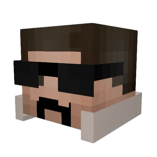 KAYSERILI34 Minecraft avatar head, 3D render