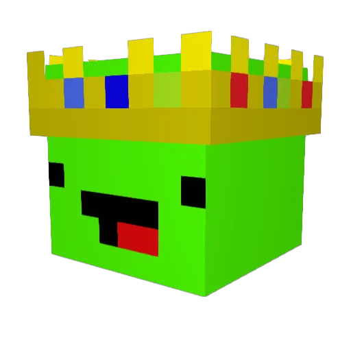 KAfonia Minecraft avatar head, 3D render