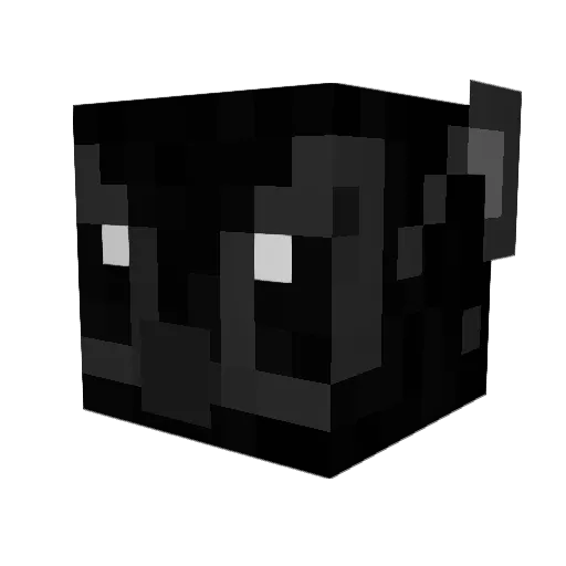 KAnQ_09 Minecraft avatar head, 3D render