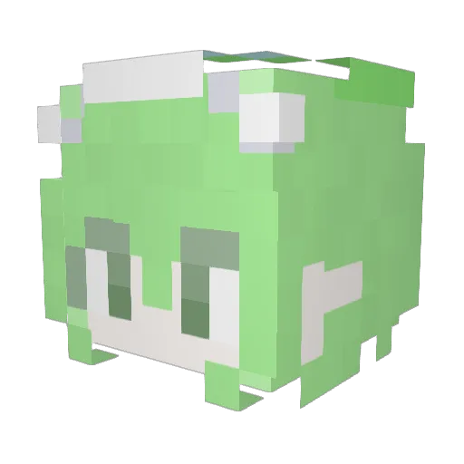 KAngel04 Minecraft avatar head, 3D render