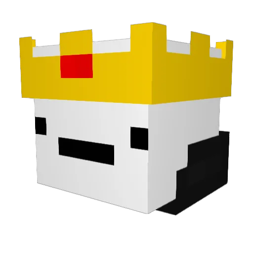KAsT3R_YT Minecraft avatar head, 3D render