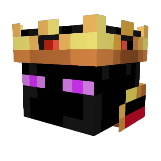 KB_52 Minecraft avatar head, 3D render