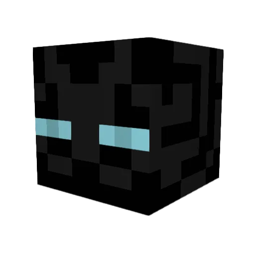 KBazsy Minecraft avatar head, 3D render