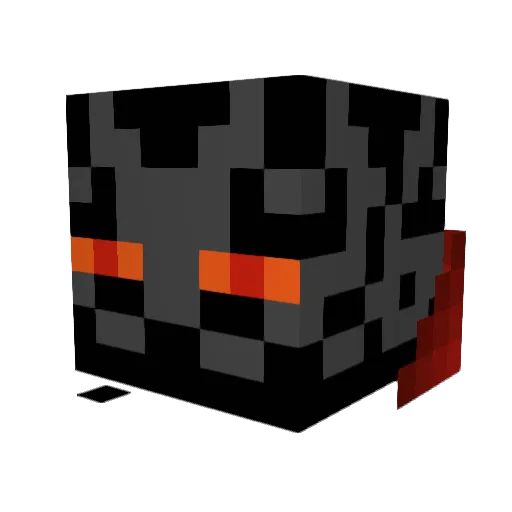 KBeem1 Minecraft avatar head, 3D render