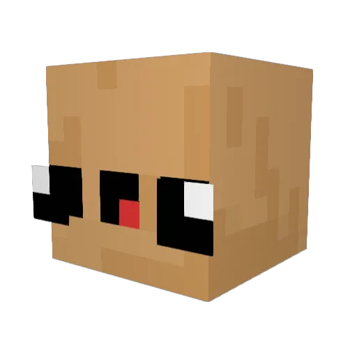 KCCthePotat0 Minecraft avatar head, 3D render