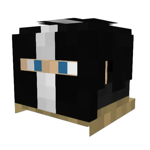 KC_Cyr3x Minecraft avatar head, 3D render