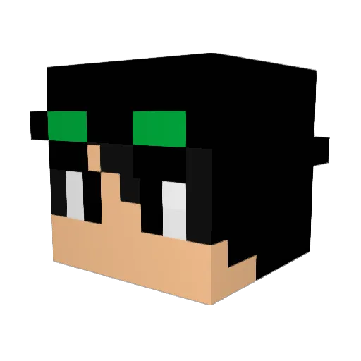 KDB1991Voodoo Minecraft avatar head, 3D render