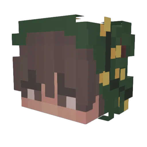 KDHunters Minecraft avatar head, 3D render