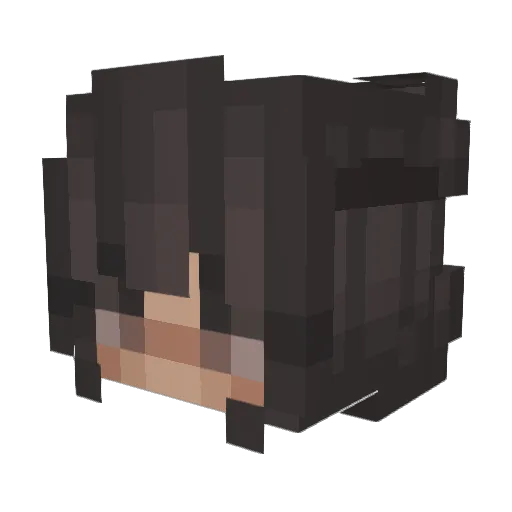 KDRover9000 Minecraft avatar head, 3D render
