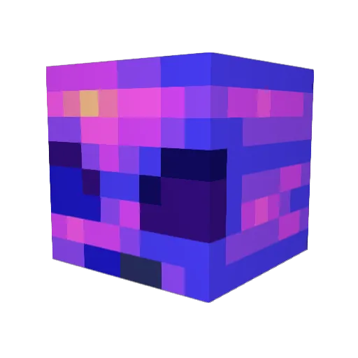 KDSHADY Minecraft avatar head, 3D render