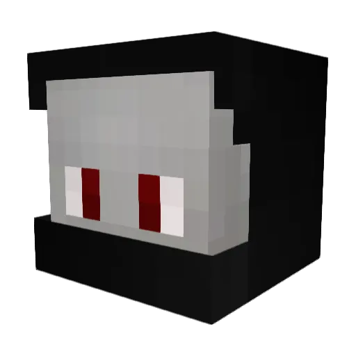 KD_97 Minecraft avatar head, 3D render