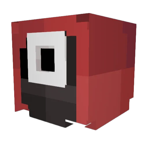 KD_papito Minecraft avatar head, 3D render