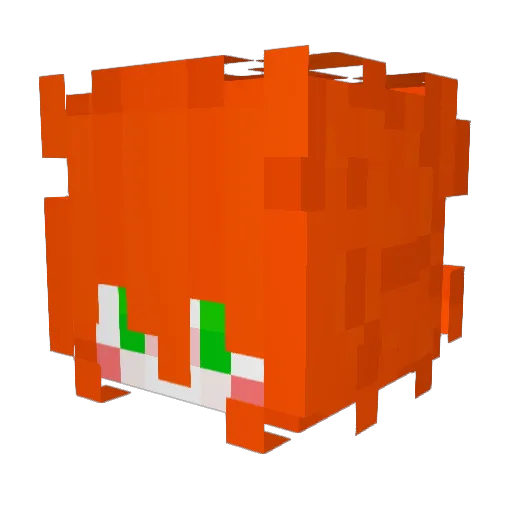 KDanyyZ Minecraft avatar head, 3D render