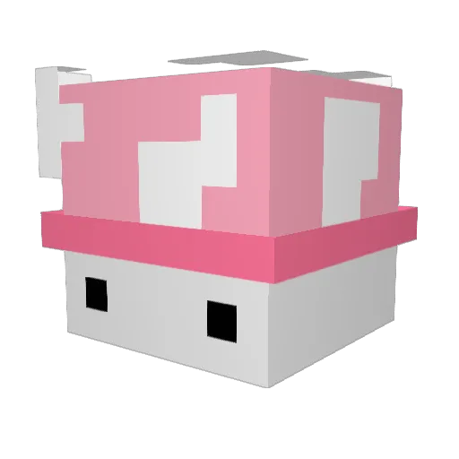 KDiamond26 Minecraft avatar head, 3D render