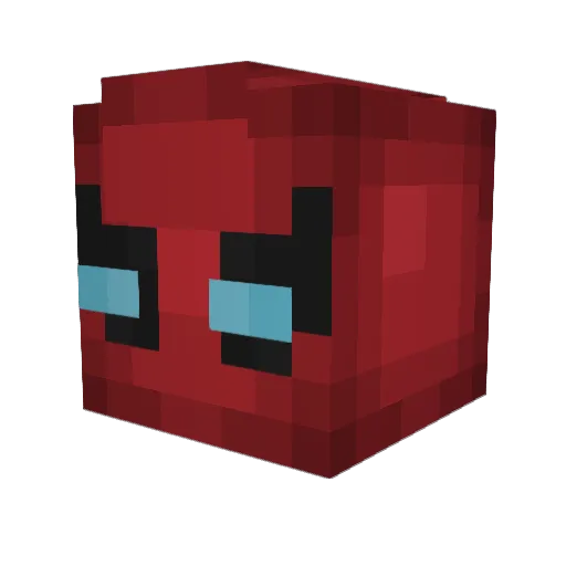 KDwaran Minecraft avatar head, 3D render