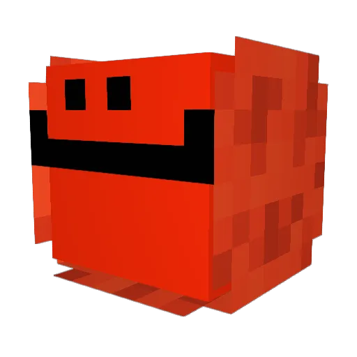 KEAscoli Minecraft avatar head, 3D render
