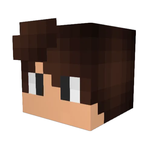KEI_MKII Minecraft avatar head, 3D render