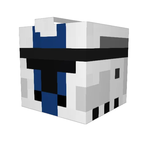 KEKistani_Jihadi Minecraft avatar head, 3D render