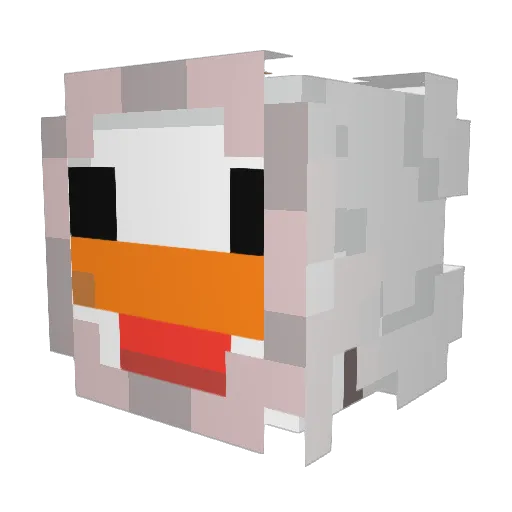 KELTOSw Minecraft avatar head, 3D render
