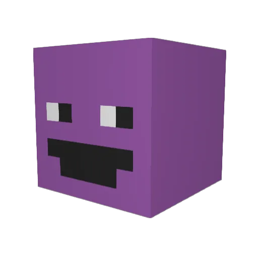 KENNYOFFICIAL Minecraft avatar head, 3D render