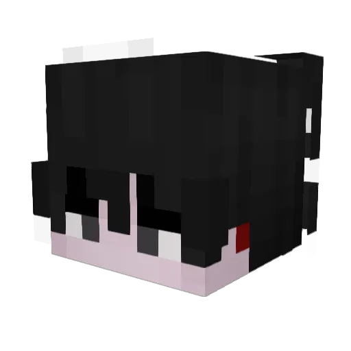 KENTO1111 Minecraft avatar head, 3D render