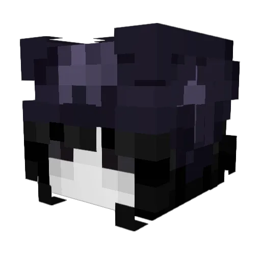 KEONYX Minecraft avatar head, 3D render