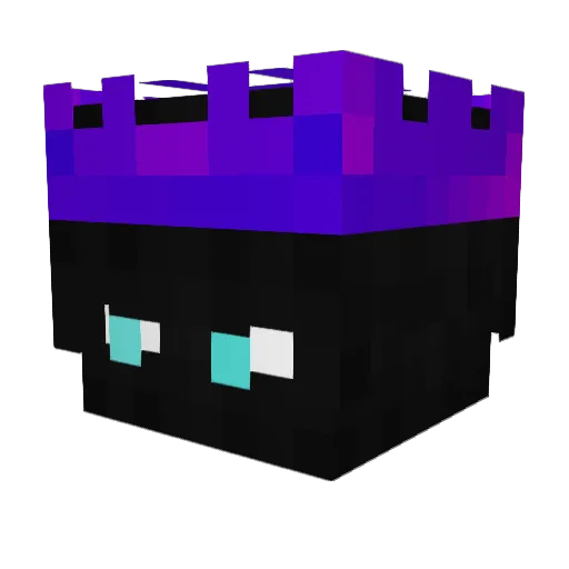 KESO33 Minecraft avatar head, 3D render