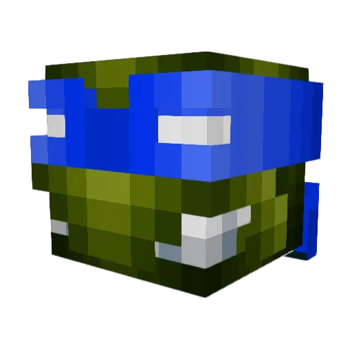 KFC_Kevin Minecraft avatar head, 3D render