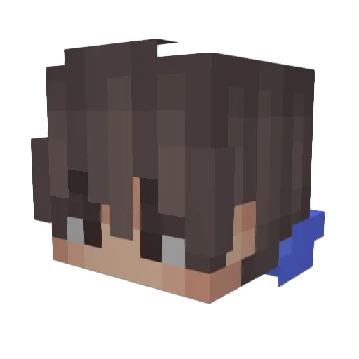 KFC_imperator_67 Minecraft avatar head, 3D render
