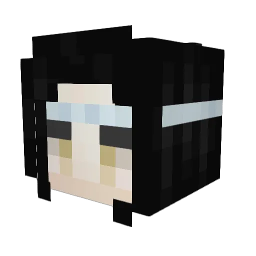 KFCmurder_Chick Minecraft avatar head, 3D render