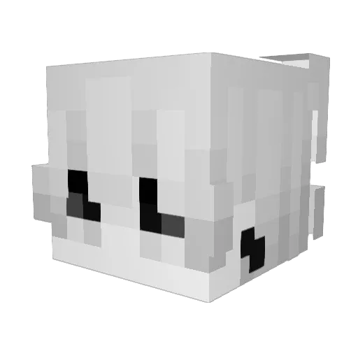 KF_JB Minecraft avatar head, 3D render