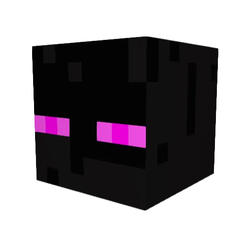 KGBots Minecraft avatar head, 3D render