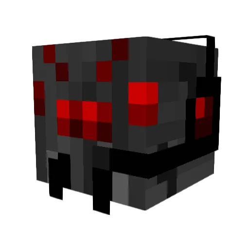 KGJS600 Minecraft avatar head, 3D render