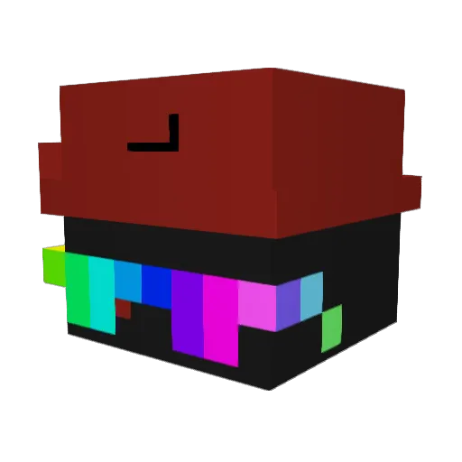 KGNleo Minecraft avatar head, 3D render