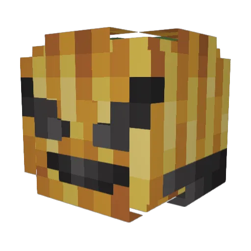 KGSproductions Minecraft avatar head, 3D render