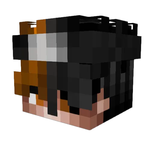KG_YusufPVP Minecraft avatar head, 3D render