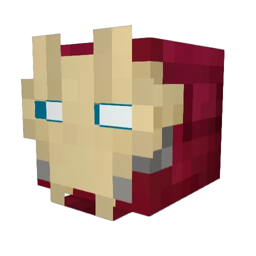 KGuy7 Minecraft avatar head, 3D render