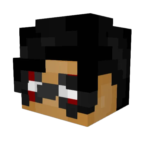 KHALED669 Minecraft avatar head, 3D render