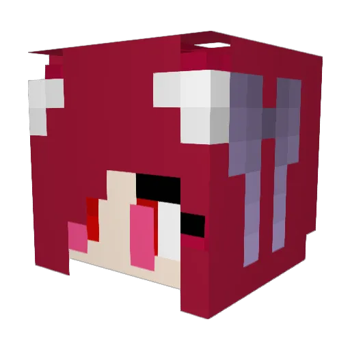 KHAOSgrips Minecraft avatar head, 3D render