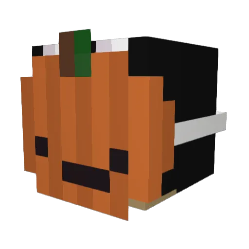 KHFG Minecraft avatar head, 3D render