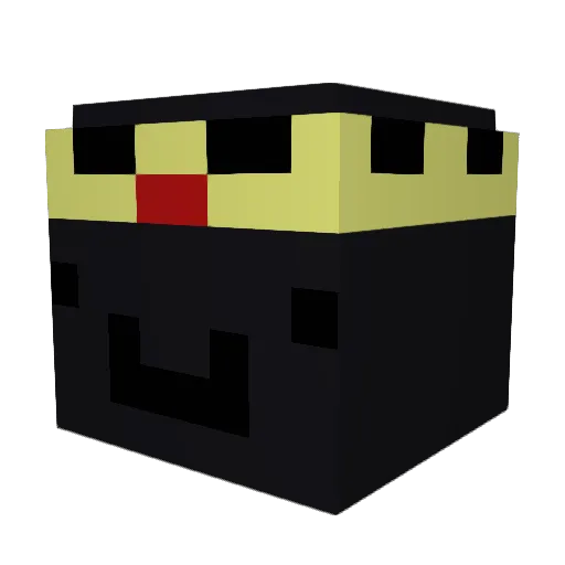 KHKDanny Minecraft avatar head, 3D render